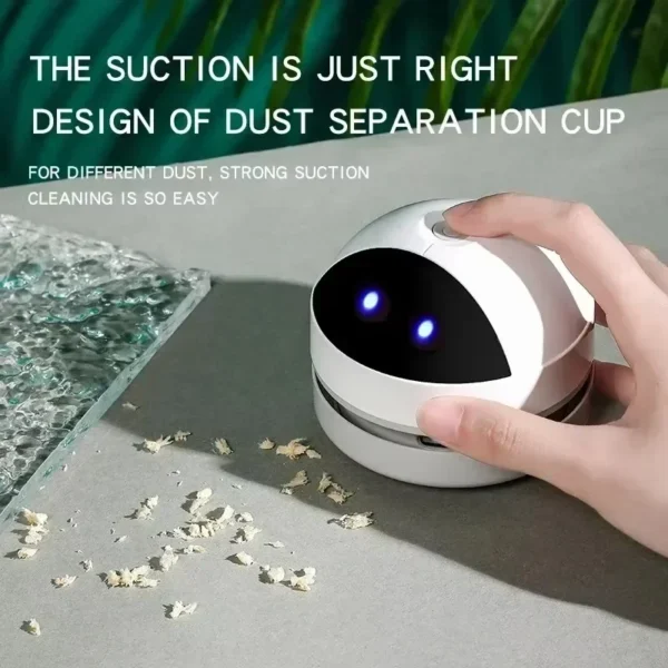 Desk Table Dust Vacuum Handheld Mini Vacuum Cleaner USB Table Sweeper Home Office Desktop Pencil Crumbs Cleaner Vacuum Cleaner - AliExpress - Image 4