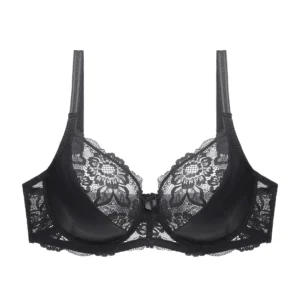 Women Lace Bra Un-padded Underwired Ladies Big Underwear