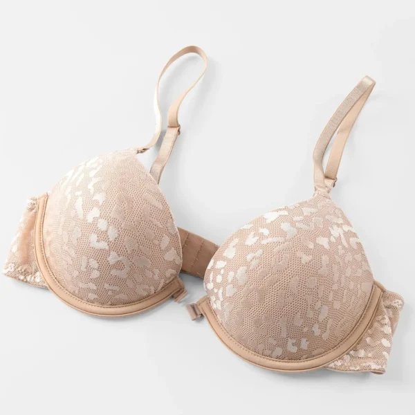 Women's Sexy Front Closure Push Up Bra Seamless Smooth Bra