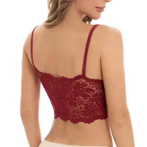 New Women Lace Bras Top Comfortable Bralette Solid Color Sexy Underwear