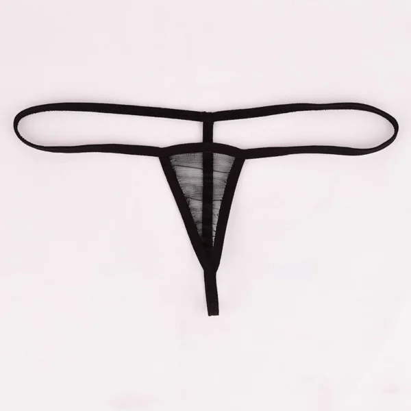 Mini Women G-String Thong Panties Solid Sexy Briefs - Image 3