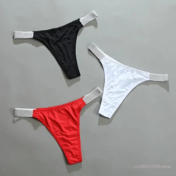 Panties Women  G-string Sports Thong Low Waist Shorts Briefs T-back Fitness - Image 3