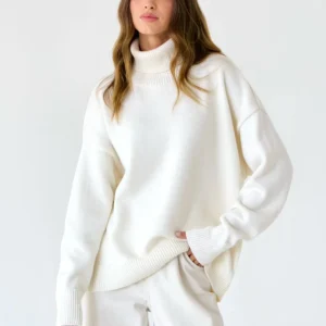 Fashion Women's Turtleneck Sweater Autumn Winter New Knit