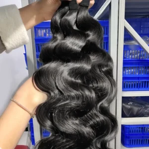 30 32 40 Inch Body Wave Raw 2 3 4 Bundles Indian 100% Unprocessed Human Hair Wavys Double Drawn Virgin Bundles Weave Extensions