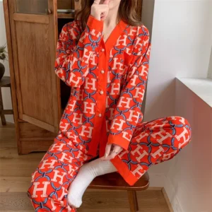 Women's Spring and Fall Pajamas Homewear
