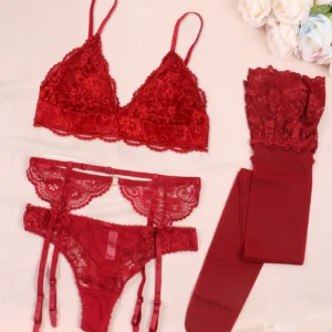 Varsbaby Lace Bra Sets for Women Underwear Lingerie
