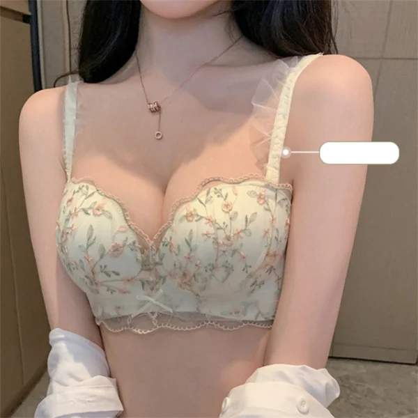 Small Breasts Women's Underwear Flat Chest Collection Side Breast Anti-sagging - Image 3