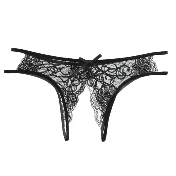 Women's Panties Crotch Opening Transparent G-strings - Image 6