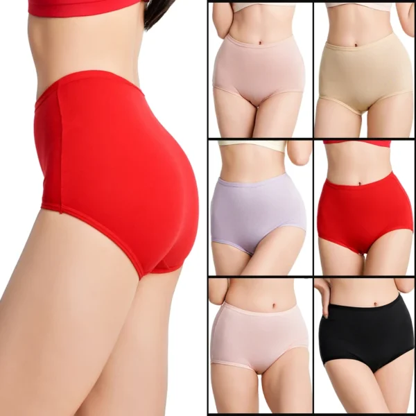 Soft Breathable Briefs Oversize Underwear Plus Size Lingerie