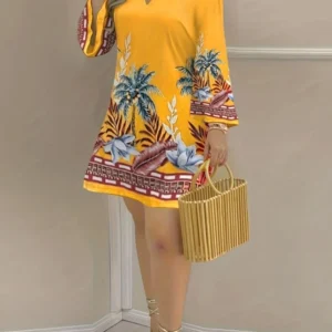 Summer Dress for Women Short Sleeve Fitted Mini Dress