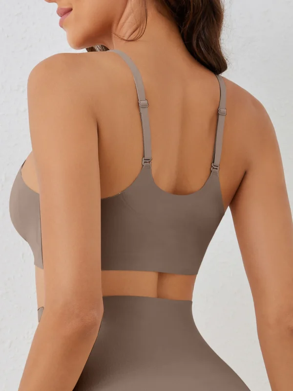 Underwear Comfortable Gathering No Steel Ring Light Thin Breathable Bra - Image 2
