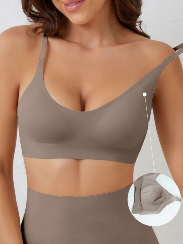 Underwear Comfortable Gathering No Steel Ring Light Thin Breathable Bra