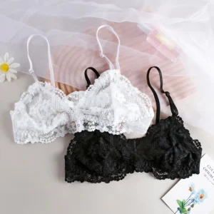 1Pcs Lace Bra For Woman Thin Transparent Sexy Underwear Female Lingerie