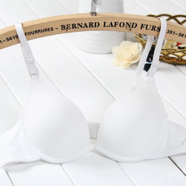 Female Bra Summer Breathable Student Single Breasted Sexy Cute Gathered Smooth Seamless Comfortable Girl's Bra - Image 3