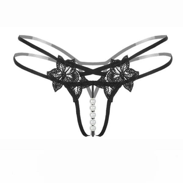 Transparent G-String Sexy Crotchless Woman's Underwear - Image 4