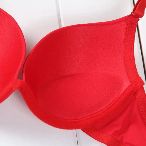 Female Bra Summer Breathable Student Single Breasted Sexy Cute Gathered Smooth Seamless Comfortable Girl's Bra - Image 6