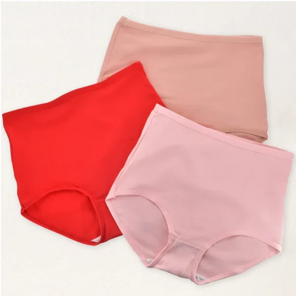 Soft Breathable Briefs Oversize Underwear Plus Size Lingerie - Image 4
