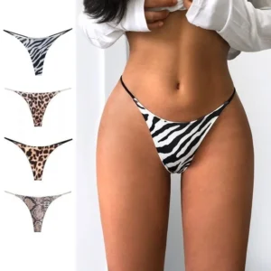 Women Ruffles Underwear Invisible Seamless T Panties G-String Female Sexy