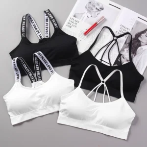 Seamless Top Women Sports Bra High Impact For Gym Fitness
