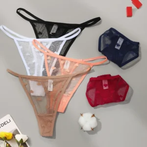 Sexy Lace Panties Underwear Women's Low Waist G-String