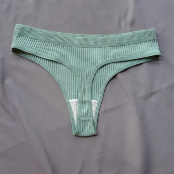 3 Pcs Seamless Ladies Low Waist Bikini Briefs Sports - Image 4