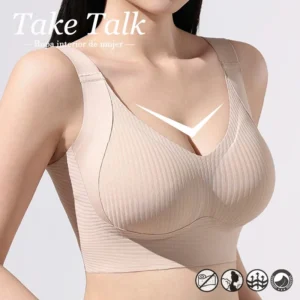 1/2PCS Women's Large Size Seamless Bras Full Cup Wireless Soft Sleepwear