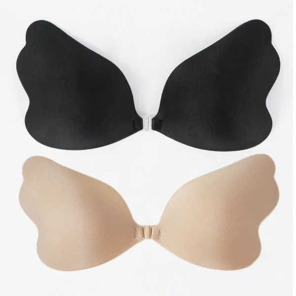 Women Invisible Bra Butterfly Chest Stickers Seamless Push Up Bra