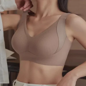 Women's Seamless Big Size Bra Underwear Push Up Bra Wireless