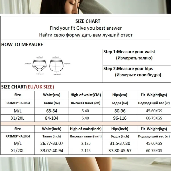 1PC Underwear Women's Panties Solid Color Comfortable G-string Female - Image 5