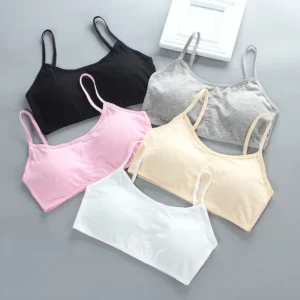 Girls Underwear without Steel Rings Thin Sports Bra