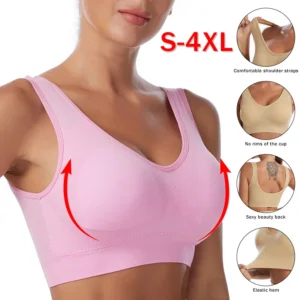 Women Sexy Bra Plus Size Seamless Underwear Comfortable Padded