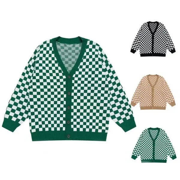 New Men's Coats Knitwear Clothing Japanese Vintage Cardigan - Image 2