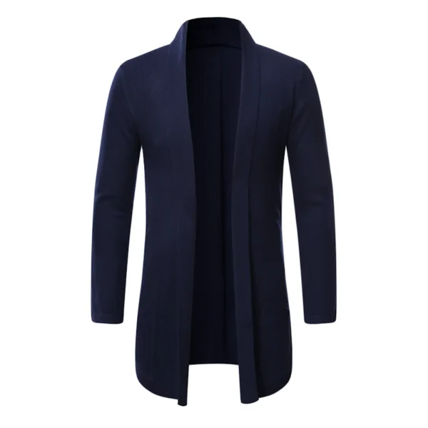 FAVOCENT Men Thin Knitted Cardigan Sweater Spring - Image 4