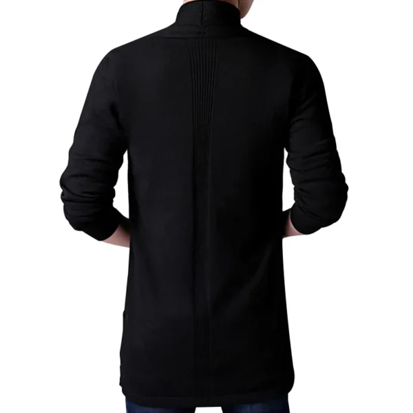 FAVOCENT Men Thin Knitted Cardigan Sweater Spring - Image 2