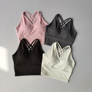 Sports Bra Anti-sweat Fitness Top Seamless Yoga Bra Top Women
