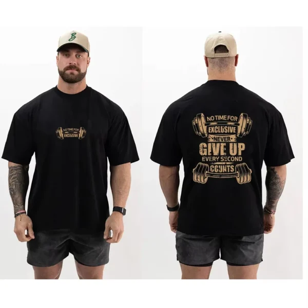 Summer Gym Men's T-Shirt Thavage Muscular