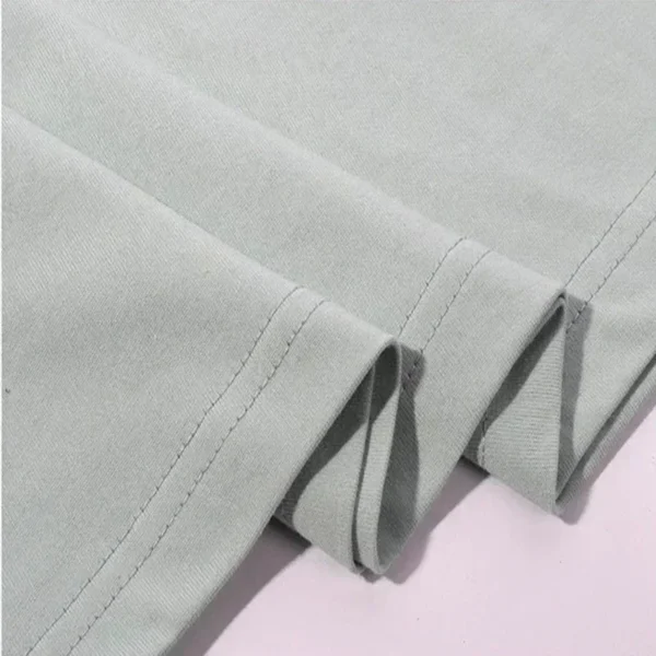 new gym fitness T-shirt loose oversized cotton men's - Image 3