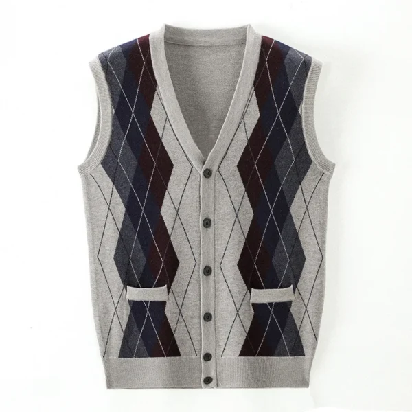 Autumn/Winter 2024 Wool Single Breasted Plaid Fit - Image 5