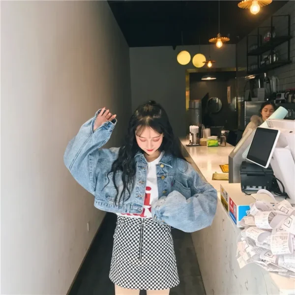 Autumn New Style Vintage Korean Batwing Sleeveless - Image 4