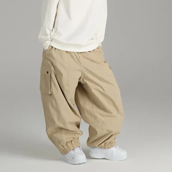 Ski Pants Men's Women's Outdoor Sports Multi-pocket Casual Pants - Image 3