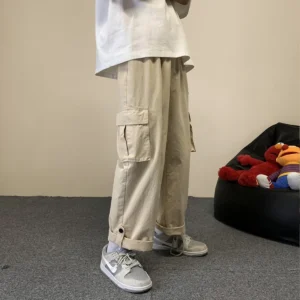 Men's Cargo Pants Sweat pant Breathable Pocket