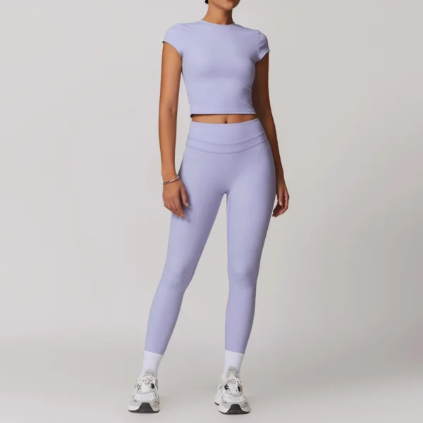 Women Quick-Drying Gym Set Women Tracksuit Yoga Clothing - Image 2