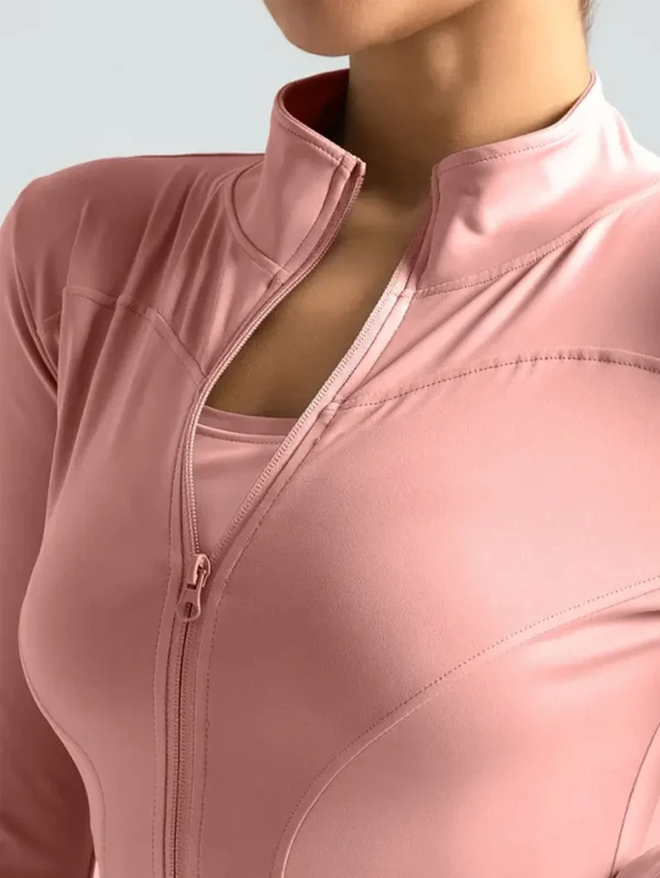 Fitness jacket, women's tight quick-drying top - Image 2
