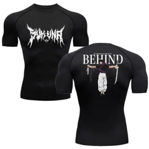 Anime Jujutsu Kaisen Compression Shirt Men Fitness