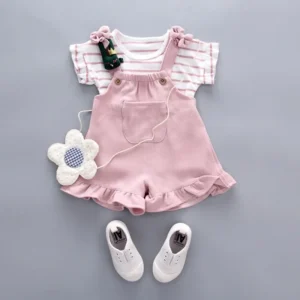 2pcs Cute Toddler Baby Girl T-shirt