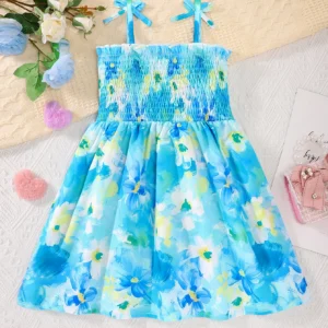 Summer Girls' Dress Summer Thin Children's Halter Dress