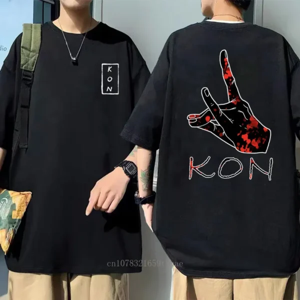 Japanese Anime Cartoon Kon Shirt Men Running Sports - Image 4
