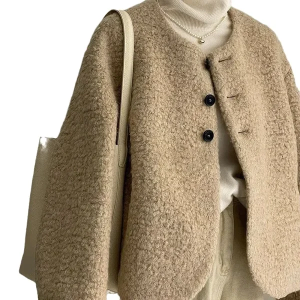 Korean Style Women's Cropped Jacket Spring - Image 5