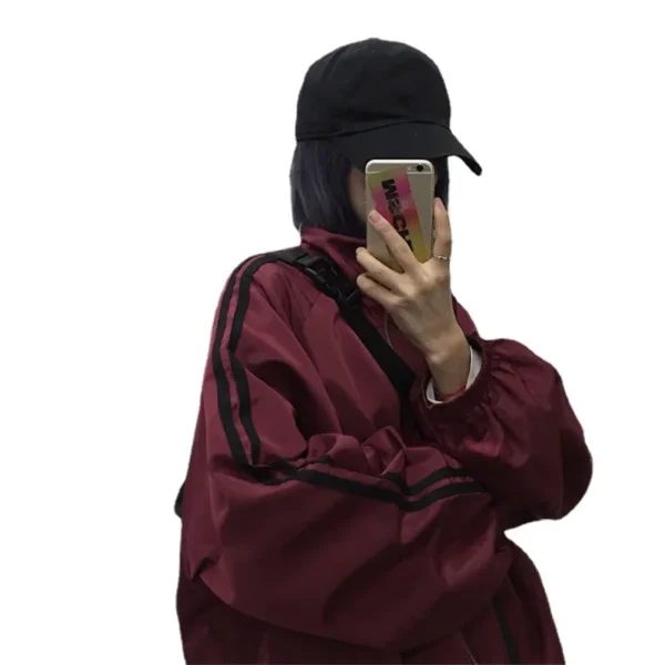 New Women Casual Fashionable Vintage Long Sleeve - Image 5