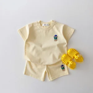 Baby Boys Girls Suit Thin Casual Sports Baby Outfit Set